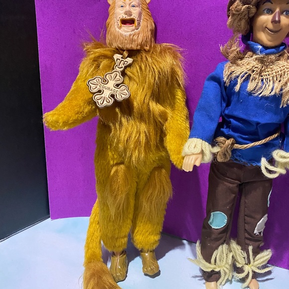 WIZARD OF OZ VINTAGE 1980s & 1990s COLLECTABLE POSABLE DOLL BUNDLE  OF 4  11.5” - Picture 13 of 16